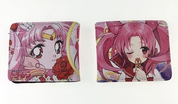 Sailor Moon Cosplay Denarnice Kratek Krat PU Usnje Kovanec Torbici Prtljage Anime Odraslih Ms COS Dodatki za Božično Darilo Halloween