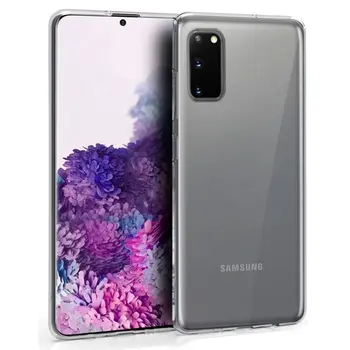 Samsung G980 Galaxy S20 silikona primeru (pregledna)