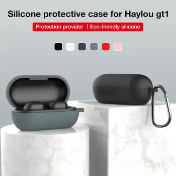 Silikonski Slušalke Varstvo Primeru Prenosni Zaščitno Polje Svetlobo, Dotik, odporen na udarce odporen na Praske Načrta Za Haylou GT1