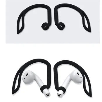 Silikonski Ušesni Kljuke Zanke Šport Anti-Izgubil Uho Kavelj Posnetke za Apple AirPods 1 2 Pro Brezžične Bluetooth Slušalke Pribor