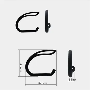 Silikonski Ušesni Kljuke Zanke Šport Anti-Izgubil Uho Kavelj Posnetke za Apple AirPods 1 2 Pro Brezžične Bluetooth Slušalke Pribor