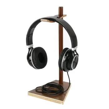 Slušalke Nosilec Head-mounted Inovativnih Masivnega Lesa Slušalke Zaslon Rack Obešalnik Držalo, Stojalo Za Slušalke Čepkov