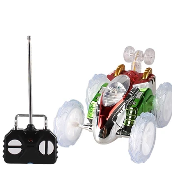 Smešno Mini RC Avto Daljinski upravljalnik Igrača Car Stunt Tovornjak Pošast Radio Električni Ples Drift Model, Vrtljivo Kolo Motornih Vozil