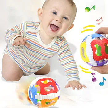 Smešno Otroške Igrače Malo Glasen Zvon Žogo Ropota Mobilne Igrače Otroška Novorojenega Dojenčka Inteligence Razumevanje Izobraževalne Igrače
