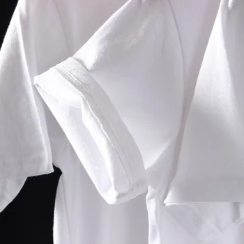 Smešno Tiskanja Tshirt Femme Moda Modi Belega T-shirt Priložnostne vrhovi & tees Stil Dekle Ženske Zabavno Tee Plus Velikost S-3XL
