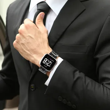 Smole Ftrap za Fitbit Watch Band iz Nerjavečega Jekla Sponke Watchband Zapestnica Fitbit Obratno/Obratno 2/Obratno Lite/Obratno Izkušnjo Edition