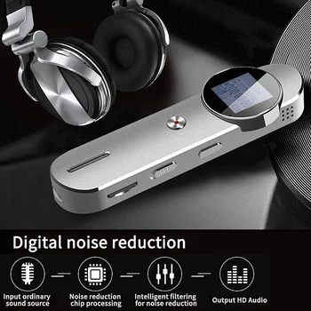 Snemanje Peresa Snemalnik Glasu Vključi Digitalni 8GB Pero Non-Stop Snemanje MP3 Predvajalnik PCM 1536Kbps Podpora TF-Card