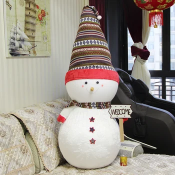 Snjegović Božič Doll Doll Doll Velikega Snežaka, Okraski, Okraski Božič Nastavitev Hotel Nakupovalni Center Rekviziti