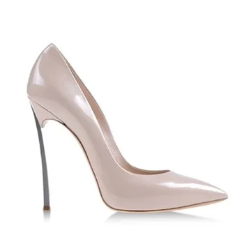 Spomladi in jeseni je velika velikost 33-43 ženske opozoril visokih petah stiletto nove seksi plitvo usta ženske čevlje nevesta poročni čevlji