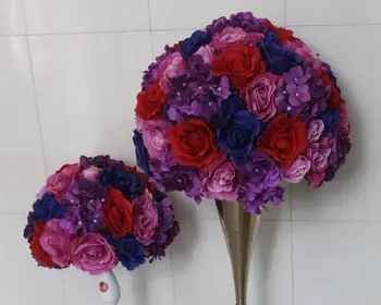 SPR brezplačna dostava za novih 30 cm-40 cm dia. poroka tabela cvet žogo centerpiece umetno poročno dekoracijo fazi