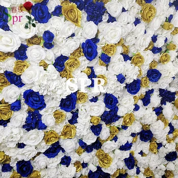 SPR ZLATO STIL poroka priložnost cvet stenske plošče fazi ozadje umetne dekorativne cvetlični tabela centerpiece