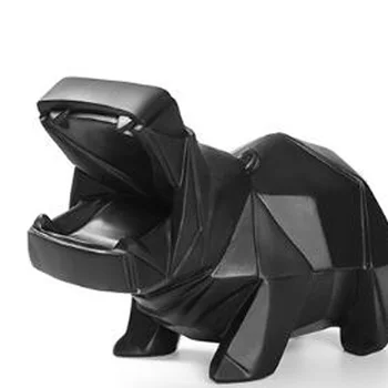 Srčkan Smolo Hippo Presence Banka Otroško Živali Kovanec Polje Igrača Škatla za Shranjevanje Nordijska Doma Okraski Okraski Otroke Darila