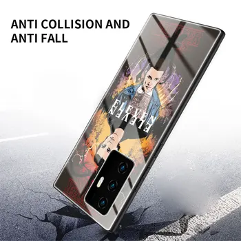 Telefon Pokrovček Za Samsung Galaxy S20 FE S10 S8 S9 Opomba 20 Ultra 10 Plus 9 Kaljeno Steklo Mobilne Kritje Vroče Neznancu, kar Plakat