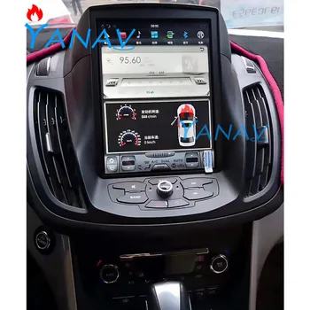 Tesla slog navpično zaslon Avtomobilski stereo sistem GPS navigacija za-Ford kuga obdobje 2013-2018 Radio multimedijski predvajalnik Carplay DSP Android 9.0