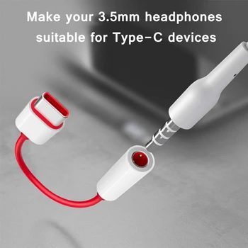 Tip-C Do 3.5 mm AUX Ženski Audio Pretvornik USB-C Do 3,5 mm Jack za Zvok Slušalke Kabel Audio Adapter za Xiaomi Huawei Eno plues