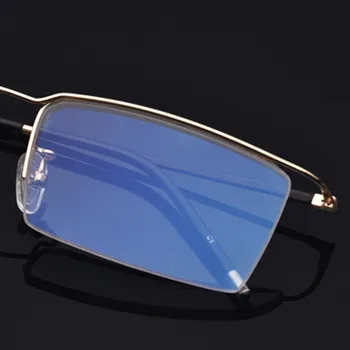Titanove Zlitine Pol Okvir Spektakel Okvir Za Moške je Preprosto Poslovnih Optični Okvir Za Ženske Prosti čas In Udobno Očala