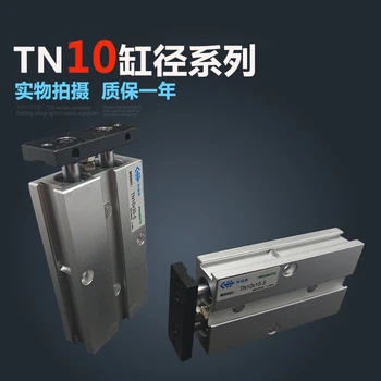 TN10*10 Brezplačna dostava Izvrtine 10 mm 10 mm Hoda Kompakten Jeklenke TN10x10-Ov Dual Action Zraka Pnevmatski Cilinder