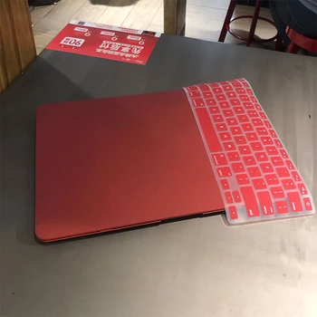 Trdno Za Novi Macbook Air 13 A1932 2018 Tipkovnico Pokrov Lupini Laptop Primeru Za MacBook Air 13 Pro Retina 11 12 13.3 15 Dotik Bar