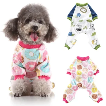 Udobno Pes Pižamo Pet Obleke Za Majhne Pse, Mačke Pyjama Pes, Psiček Jumpsuit za Srednje Pse Sleepingwear Topla Oblačila