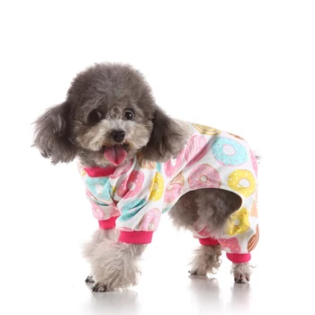 Udobno Pes Pižamo Pet Obleke Za Majhne Pse, Mačke Pyjama Pes, Psiček Jumpsuit za Srednje Pse Sleepingwear Topla Oblačila