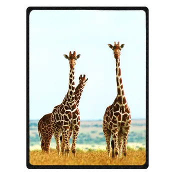 Udobno žirafa Osebno Odejo Kavč Vrgel Odejo Otrok, Odraslih, Toplo Odejo Otrok Odeja