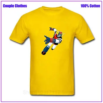 Ufo Robot Goldrake Mazinger Z nasce dalla Dropshipping Moške majice s kratkimi rokavi Moški Vrhovi Tees Techno T-Shirt Hombre Oblačila Bombaž