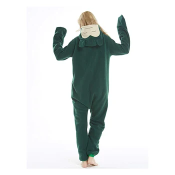 Unisex Odraslih Pižamo Božični Kostum Snorlax OnePiece Šiv Onesies Cosplay Enega Kosa Živali Sleepwear za Pižame