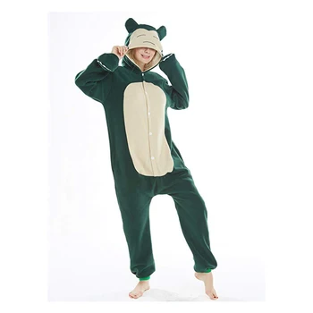 Unisex Odraslih Pižamo Božični Kostum Snorlax OnePiece Šiv Onesies Cosplay Enega Kosa Živali Sleepwear za Pižame