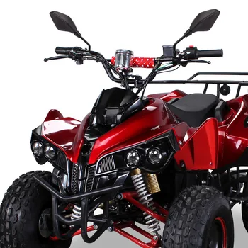 Univerzalni Motocikel, ATV Rearview Mirror S Adapter Koda Motocikel Strani Ogledalo Primerna Za Ročaj, Črne Barve