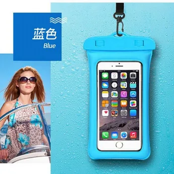 Univerzalni Nepremočljiva Telefon Primeru Večfunkcijsko mobilni telefon Suho Vrečko Vrečka z Vratu Traku za iPhone X 8 Plus Xiaomi a3 Samsung s10