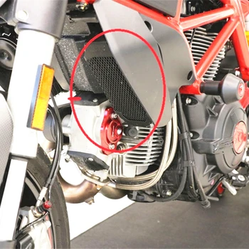 Urban Enduro Ikono Radiator Rezervoar za Vodo Protection Guard za Ducati Scrambler Klasičnih 2016 2017 tapa del tanque de agua