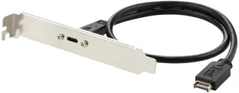 USB 3.1 Vrste E PCI-E, da USB 3.1 Tip C Ženski Gen 2 Podaljšek Profile Bracket