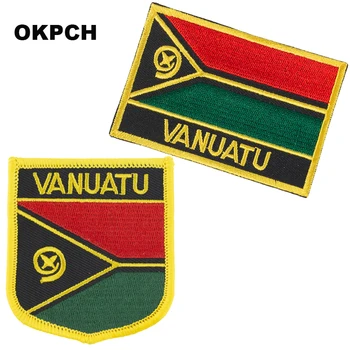 Vanuatu Zastavo obliži vezeni zastavo obliži nacionalno zastavo obliži Obliži za Oblačila DIY Dekoracijo PT0181-2