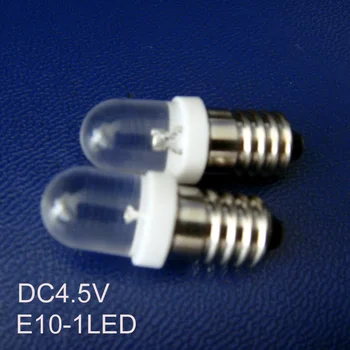 Visoka kakovost DC4.5V E10 led Signalna luč,E10 Indikatorska Lučka Led E10 Led Instrument, žarnica svetilka brezplačna dostava 1000pcs/veliko