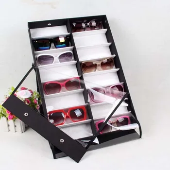 Visoko-kakovostni razred Nakit Prikaže Okno za Shranjevanje Primeru Ulici Očala Zaslon Policah Navpično Prozoren Pokrov sončna Očala