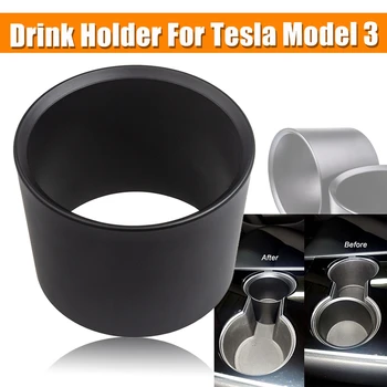 Voda Držalo Pokrova Vstavite Expander Držalo Držalo Vstavi Se Prilega Večini Steklenic Avto Dodatki Za Tesla Model 3 Center Co
