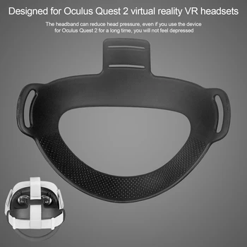 VR Čelada Glavo Trak, Pena Tipke Za Oculus Quest 2 VR Slušalke Pritiska za lajšanje Glavo Blazine Mat Quest2