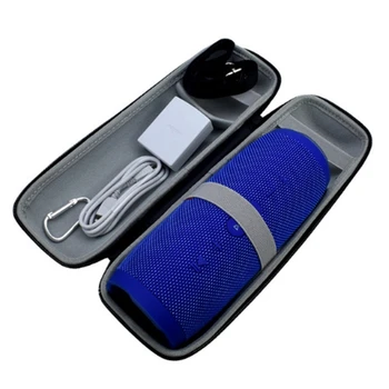 Vrečka Vrečka za Polnjenje 3 Potovanja Zaščitni Pokrov Primeru Za Charge3 Bluetooth Zvočnik Dodaten Prostor Plug & Kabli Pasu(black