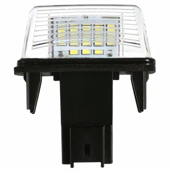 Vroče Prodaje 12V LED Številko registrske Tablice Svetlobe Žarnice registrske Tablice Luč Za Peugeot 206 207 306 307 406 407 Za Citroen C3 C4 C5