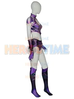 Vroče Prodaje Ženska Noša 3D Tiskanja Dekle Cosplay Kostum Spandex Zenati Bodysuit Halloween Kostum za žensko