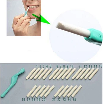 Vroče Prodajo Beljenje Zob Zob Zobna Peeling Stick + 25 Kos Radirka Za Ustno Zdravje