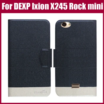 Vroče prodajo! DEXP Ixion X245 Rock mini Primeru Nov Prihod 5 Barv Modno Razkošje Ultra-tanko Usnje, Telefon Zaščitni Pokrov Primeru
