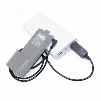 Walkie Talkie Prenosni USB Polnjenje Napetost Žice Povečanje Polni Kabel Za BaoFeng UV-5R Baterije Pribor USB Kabel Polnilnika