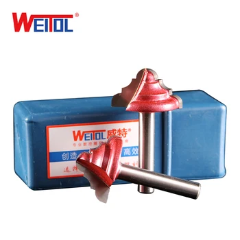 WeiTol Tip 11 6 mm lesnoobdelovalnih usmerjevalnik bitov lesnoobdelovalnih rezkanje rezalnik koncu mlin