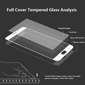 Wolfsay Screen Protector Nasprotnega A83 Steklo, Kaljeno 3D Ukrivljen Rob Polno Kritje Stekla sFor Nasprotnega A83 Anti-Eksplozije Film Za Nasprotnega A 83