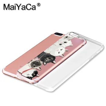 Yinuoda mehko tpu Celice lep mačke živali primeru telefon Za iPhone 11pro 12pro max xs xr xs max 5 5 6 7 8plus x primeru telefonske vrečke