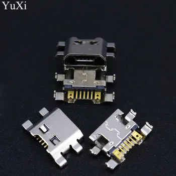 YuXi za LG K10 2016 K420 K420N MS428 K425 K428 PREMIER L62VL K4 Micro USB vtičnica vtičnica priključek za Polnjenje, Sinhronizacijo Vrata za Polnilnik
