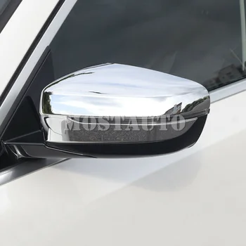 Za BMW serije 3 G20 ABS Chrome Zadaj Rearview Mirror Kritje Trim 2019-2020 2pcs Avto Dodatki Notranjost Avtomobila Dekor Avto Trim