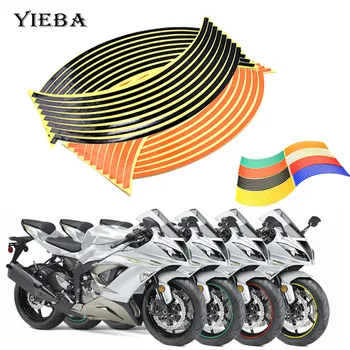 Za CBF1000 VF750S VFR800/F VTR1000F CBR125R CBR300R CB300F Motocikel nepremočljiva platišča kolo, odsevne nalepke nalepke za dekoracijo