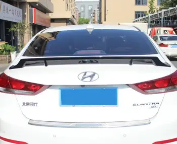 Za Elantra Spojler 2016-2019 Za Hyundai Elantra Spojler TF Visoko Kakovostne ABS Materiala Avto Zadaj Krilo Premaz Barve, Zadnji Spojler